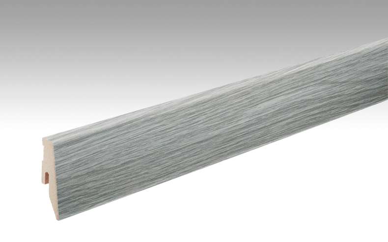 MEISTER Sockelleisten Fußleisten Eiche grau 6442 - 2380 x 60 x 20 mm (200005-2380-06442 - 6938236442)