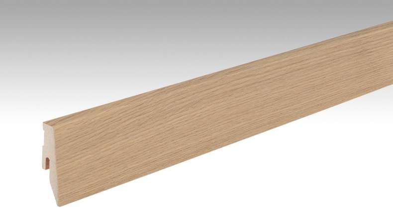MEISTER Sockelleisten Fußleisten Eiche hell 1238 - 2380 x 60 x 20 mm (200049-2380-01238 - 1030231238)