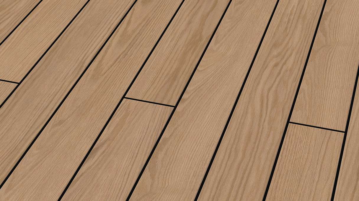 planeo Design Wood - BPC Terrassendiele Massiv - Natural Oak strukturiert