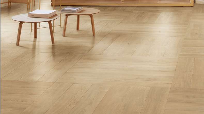 planeo Klebevinyl - SilentIQ Wood 2in1 Lunessa | Trittschalldämmung integr. (F-DW-SIQ-10035)