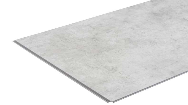 Wandverkleidung Kunststoff - planeo StrongWall XL - Grey Cement 90 x 260cm