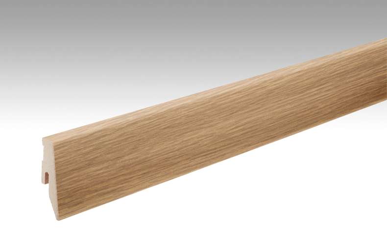 MEISTER Sockelleisten Fußleisten Eiche 6064 - 2380 x 60 x 20 mm (200005-2380-06064 - 6938236064)
