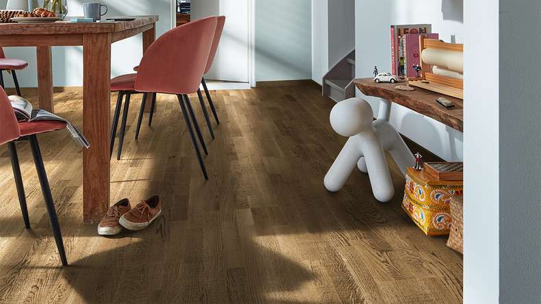MEISTER Parkett - Longlife PC 200 Eiche lebhaft olivgrau Vintage (500009-2400200-09040 - 5222009040)