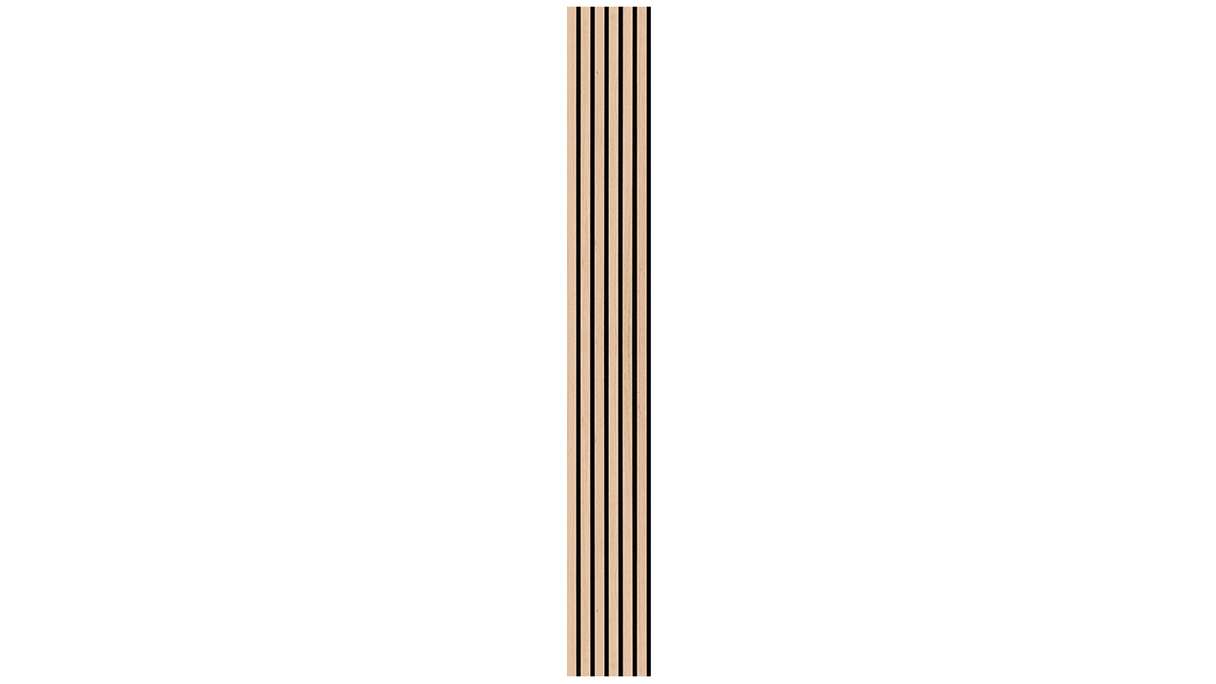 Skaben Akustikpaneele SilentWall Comfort - Eiche Hellbraun - 250 x 30 cm