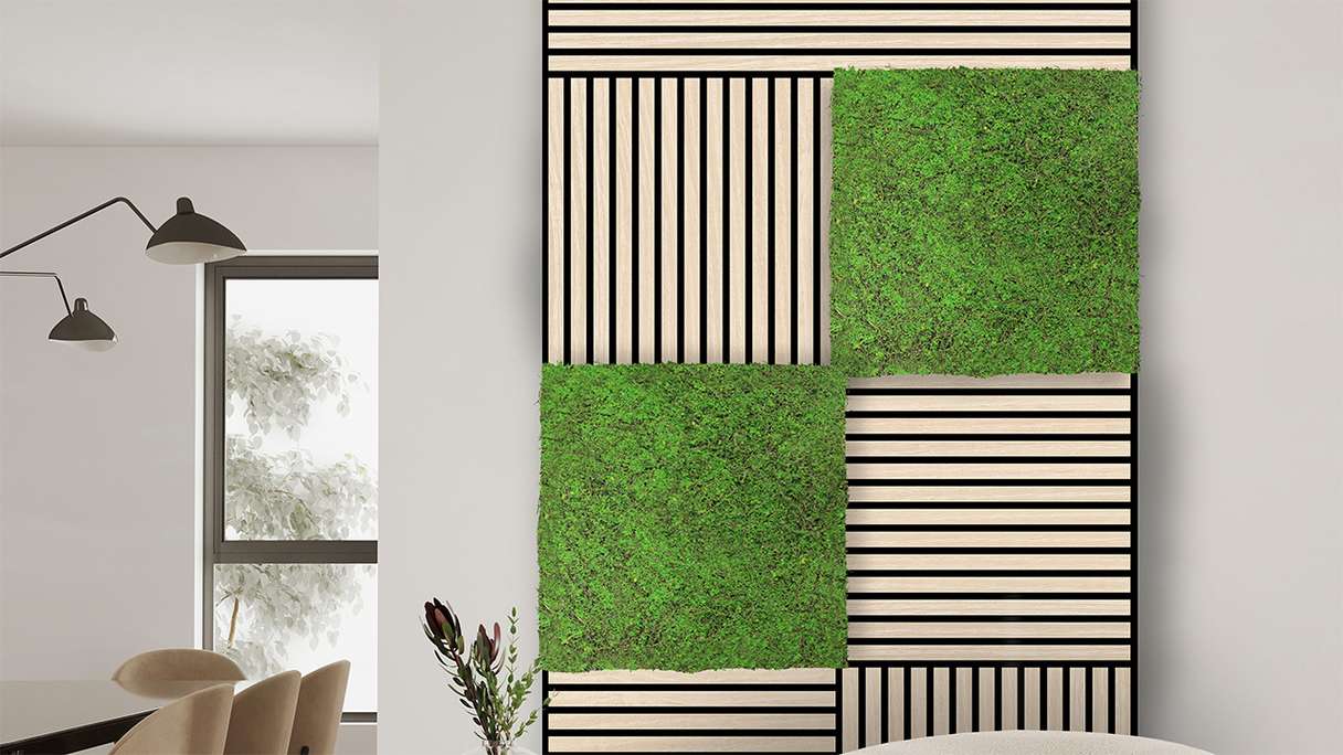 planeo Akustikpaneel - MixWall Timber Touch Althea Oak 52 x 52 cm | Echtholzfurnier (PLMW-10011A)