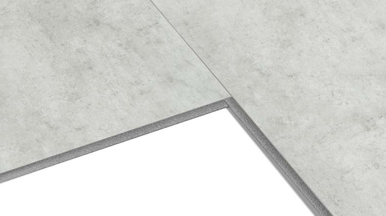 Wandverkleidung Kunststoff - planeo StrongWall XL - Grey Cement 90 x 260cm