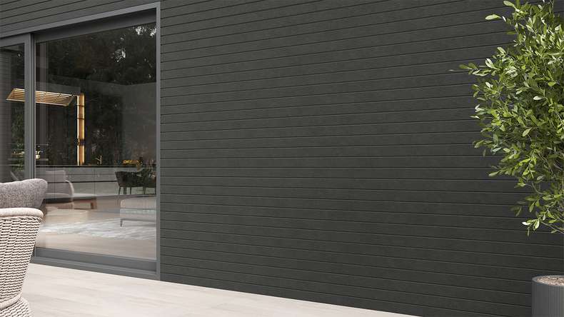 planeo Fassado - BPC Fassadenverkleidung Ebony 5m (PBF-C20)
