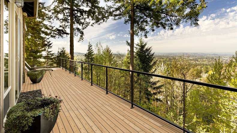 TerraWood Holzterrasse - Lärche Kanadisch - beidseitig glatt