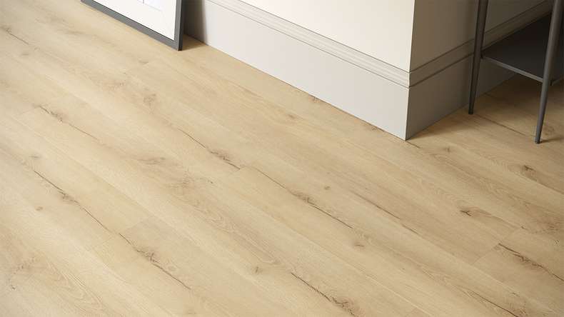 planeo Rigid Klick Vinyl - GRANDline Sunlit Oak | Trittschalldämmung integr. (NF-Gl-553-N)
