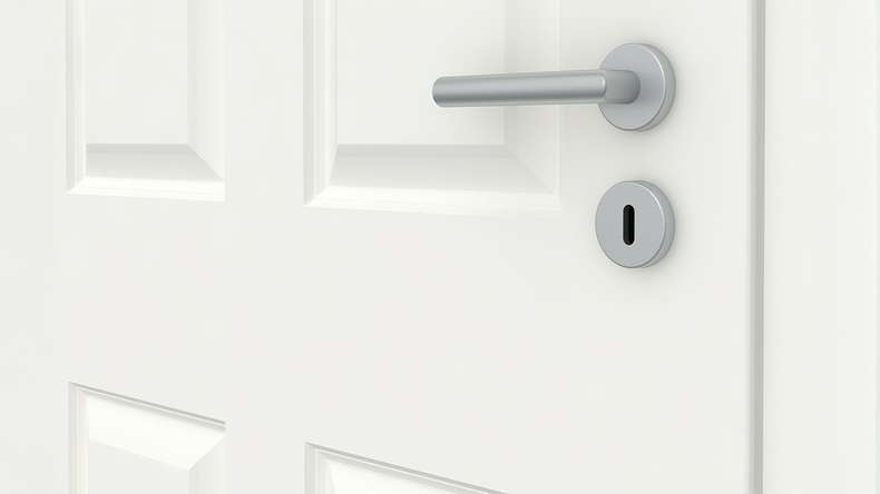 planeo Landhaus-Innentür VELA Casa 4F Weißlack 9010 Rundkante | lackiert - 2110 x 610|735|860|985 mm