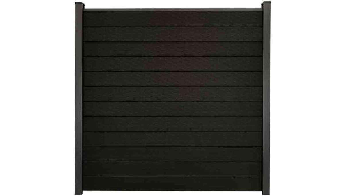 planeo Gardence Strong - BPC-Gartenzaun Quadratisch Schwarz co-ex