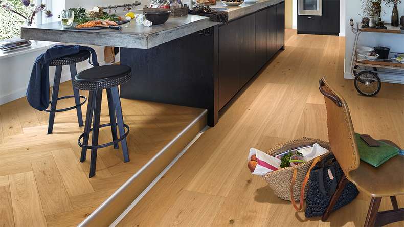 MEISTER Lindura-Holzboden HD 400 - 08914 Eiche lebhaft ultramattlackiert 2200 x 205 x 11 mm (500214-2200205-08914)