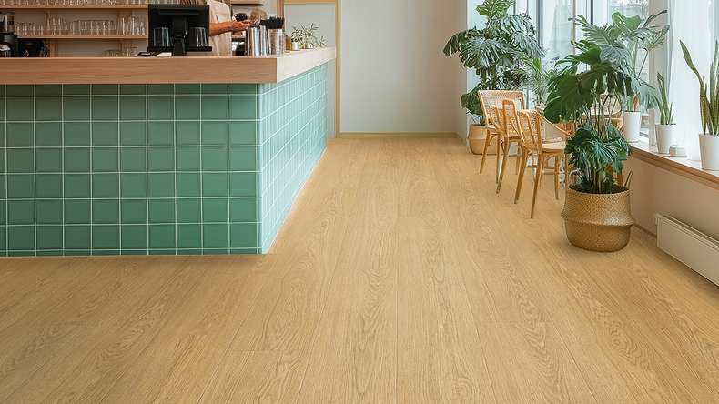 Gerflor Klick Vinyl Rigid - Creation 40 Clic EIR Lounge Oak Natural | Synchronprägung (61391273)