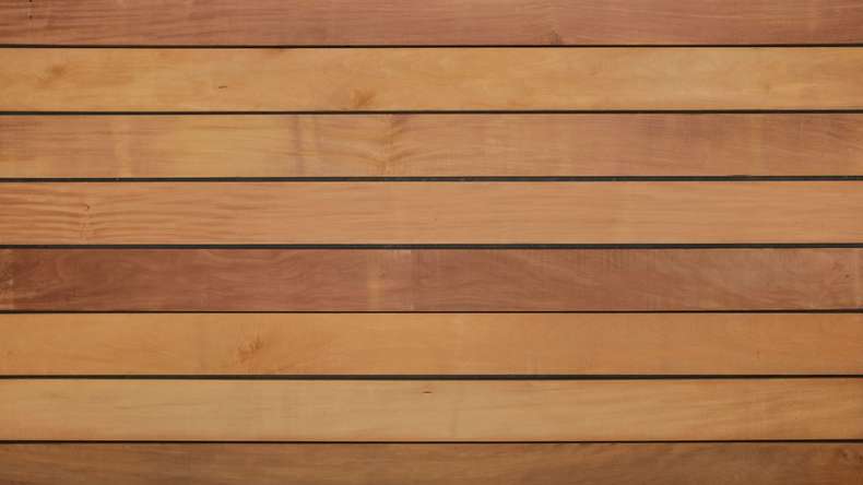 TerraWood Holzterrasse Garapa PRIME beidseitig glatt - 2.13m bis 6.1m