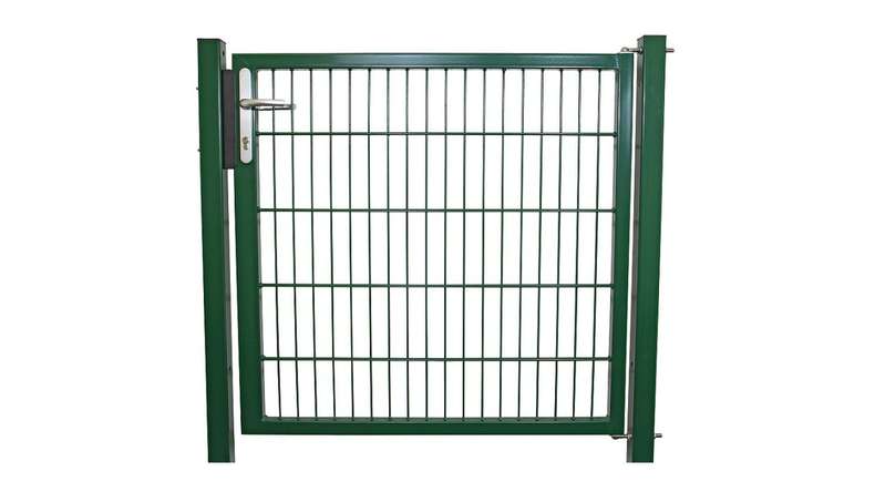 planeo Universaltor medium 1-flg. Moosgrün H 1000 x B 1340 mm inkl. Torpfosten