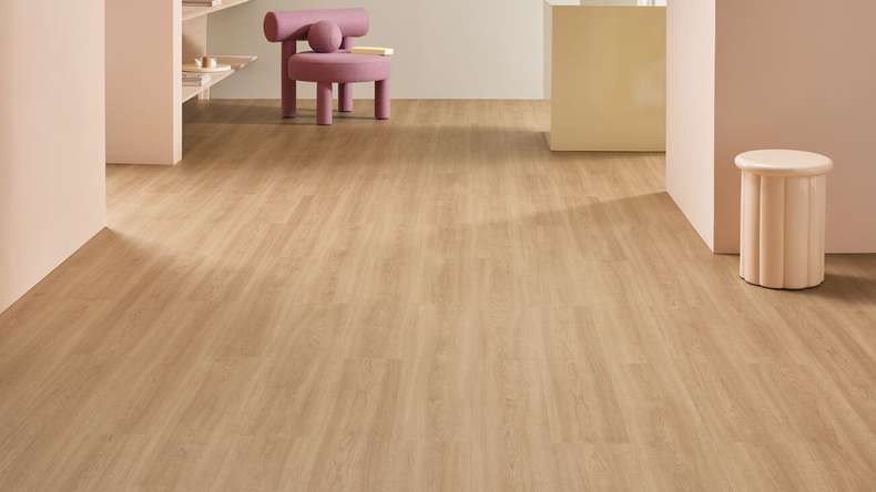 planeo Klebevinyl - SilentIQ Wood 2in1 Rovenza | Trittschalldämmung integr. (F-DW-SIQ-7035)