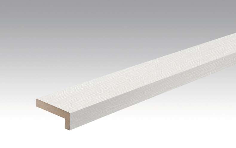 MEISTER Sockelleisten Winkelabdeckleisten Fineline weiß 4029 - 2380 x 60 x 22 mm (200028-2380-04029 - 2605234029)