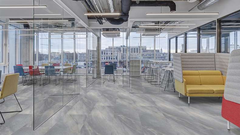 Forbo Allura Material 55 Klebevinyl - Cool Natural Stone (63693DR5)