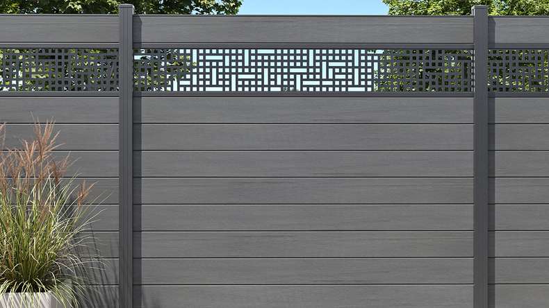 planeo Gardence - Designeinsatz Mesh 179,5x25,5x0,15 cm