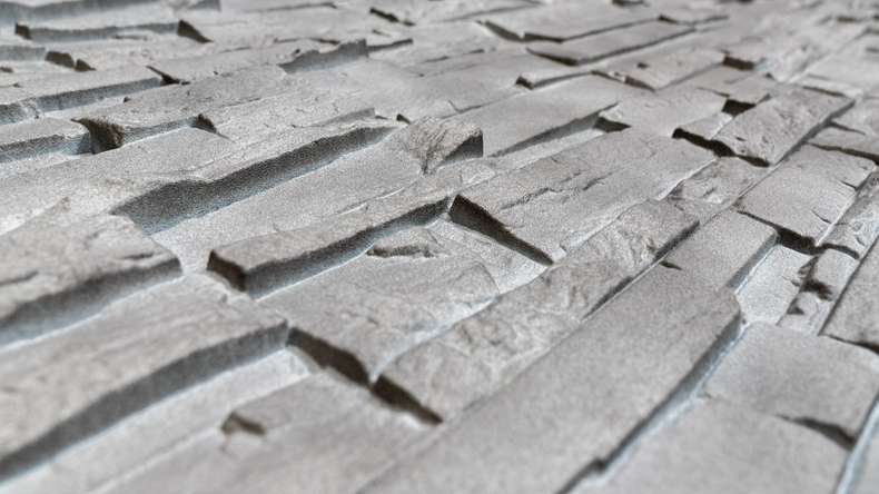 planeo Fassadenplatte Steinoptik - NovikStone DS Basalt 1054 x 334 mm