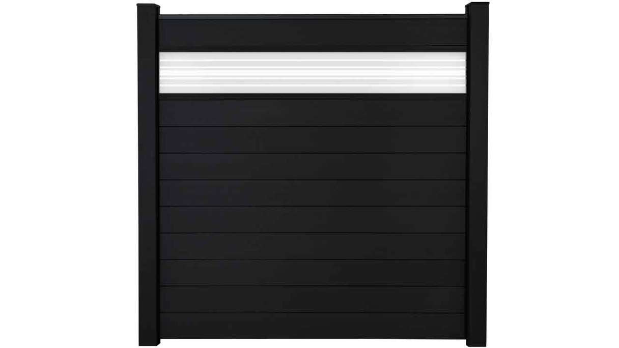 planeo Gardence Strong - Designblende Glas30 Schwarz co-ex
