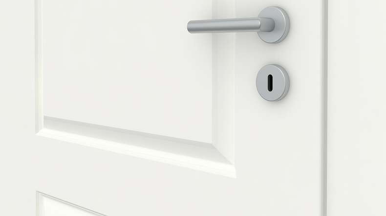 planeo Landhaus-Innentür VELA Casa 2F A Weißlack 9010 Rundkante | lackiert - 1985 x 610|735|860|985 mm
