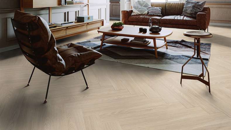 Gerflor Klebevinyl - Virtuo 55 Glue Down HB Blomma light | Authentisches Erscheinungsbild (39201464)