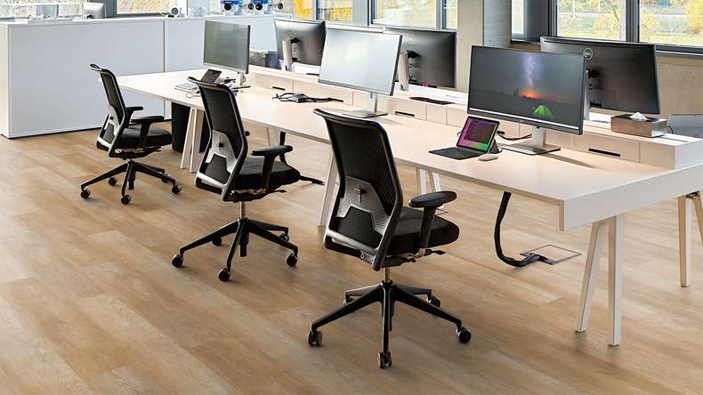 planeo Rigid Klick Vinyl - FlexCore 30 Honey Rustic Oak | Trittschalldämmung integr. (plfc-5001FS30)