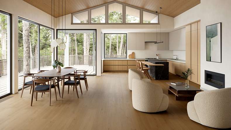 planeo WPC Klick Vinyl - PUREtec MAX 70 EIR Pure Golden Oak | Trittschalldämmung integr. (RP-A50-7)
