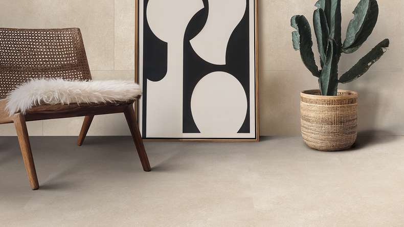 Gerflor Klebevinyl - Creation 30 Bloom Uni Cream