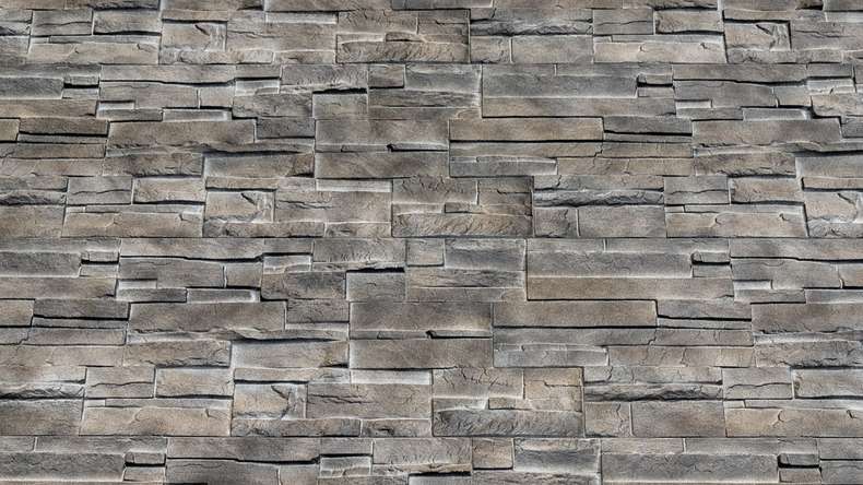planeo Fassadenplatte Steinoptik - NovikStone DS Silex Flint 1054 x 334 mm