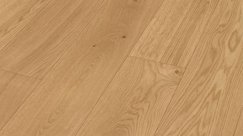 MEISTER Lindura-Holzboden HD 400 - 08936 Eiche lebhaft pure ultramattlackiert 2200 x 205 x 11 mm (500214-2200205-08936)