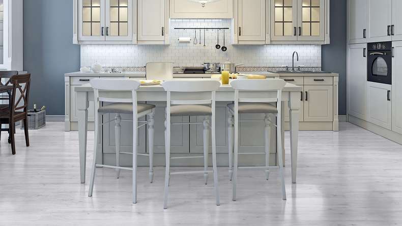 Gerflor Klick Vinyl - Senso Premium Rigid Acoustic Sunny white | Trittschalldämmung integr. (39470286)