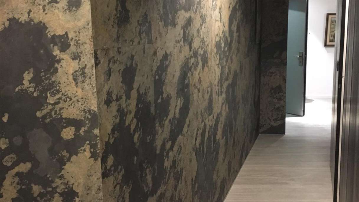 planeo EVOLITH Slate&Stone - Naturstein Wandverkleidung Terracrust 1220 x 610 mm