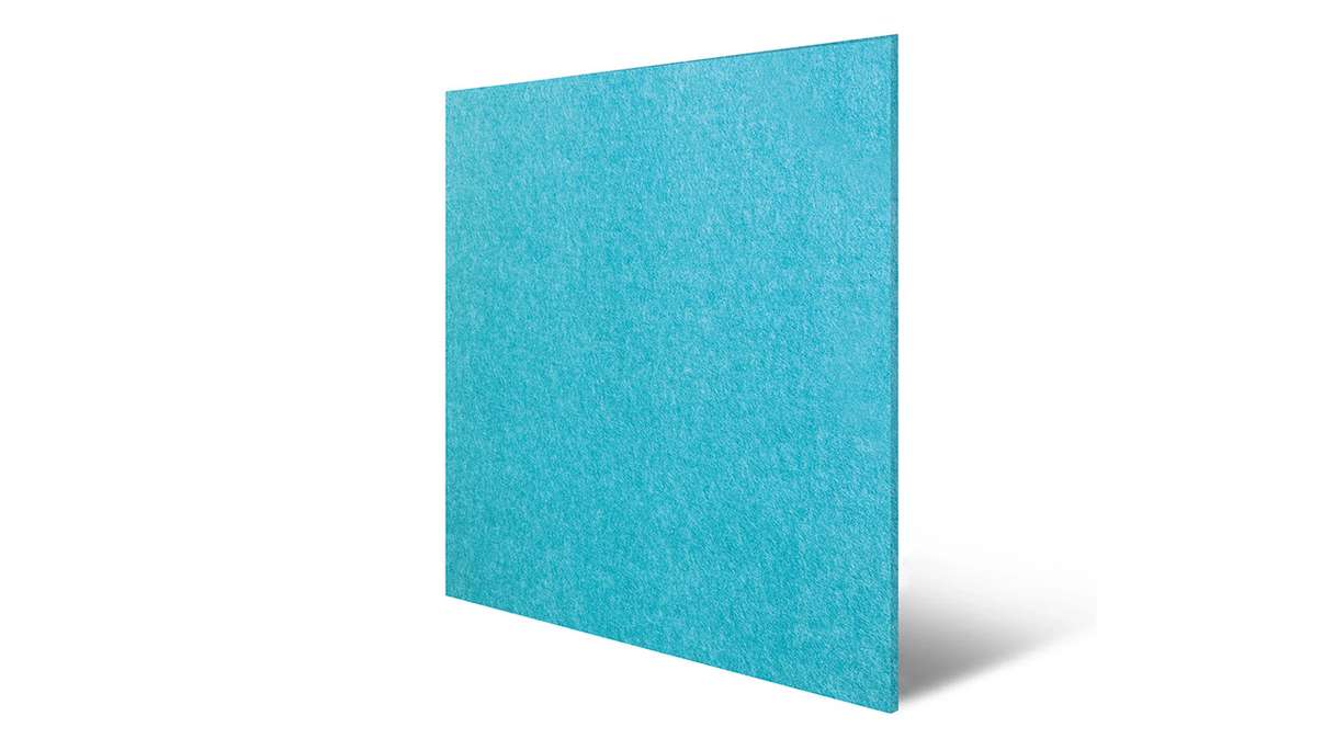 planeo Akustik Filzpaneel - MixWall EcoColor Line Lagoon Blue 52 x 52 cm (PLMW-40021A)