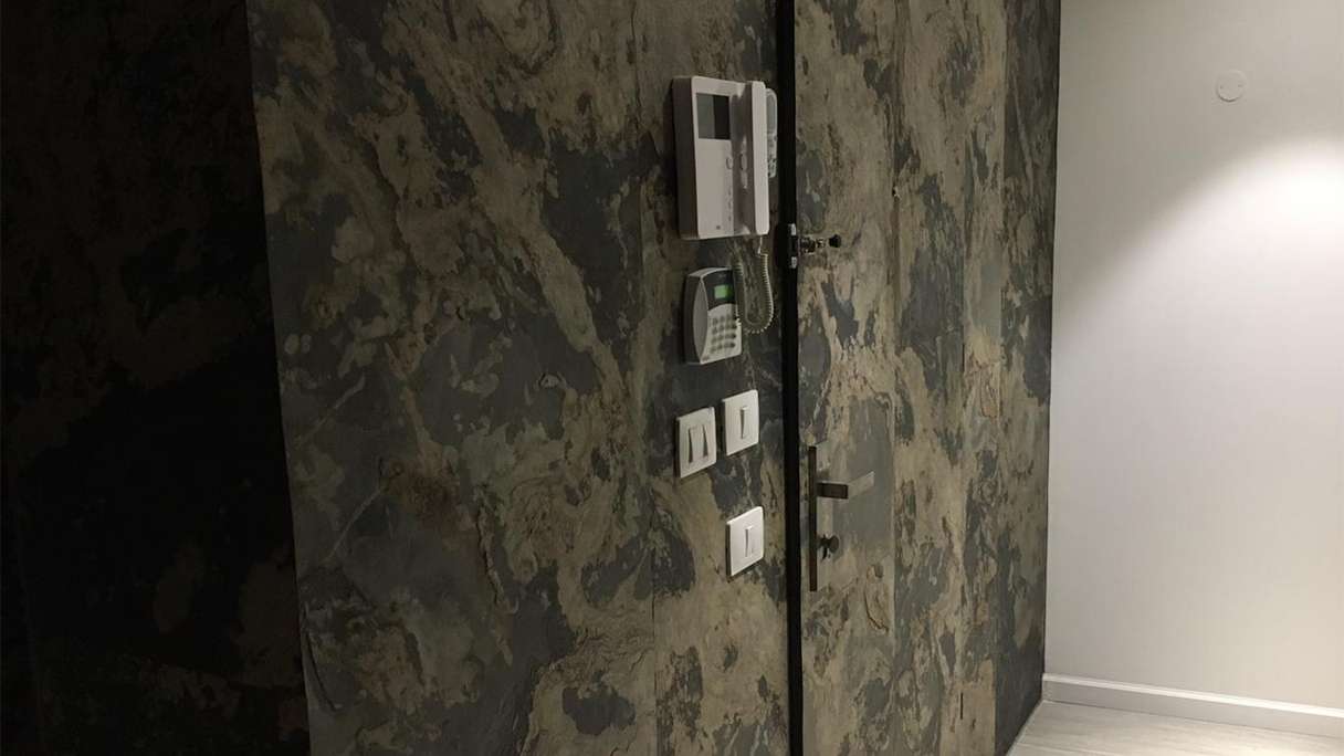 planeo EVOLITH Slate&Stone - Naturstein Wandverkleidung Terracrust 1220 x 610 mm
