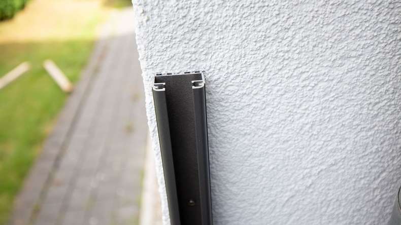 planeo Gardence Strong - Alu-Universalleiste Anthrazit