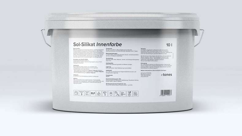 planeo Sol-Silikat weiß 10l - matt