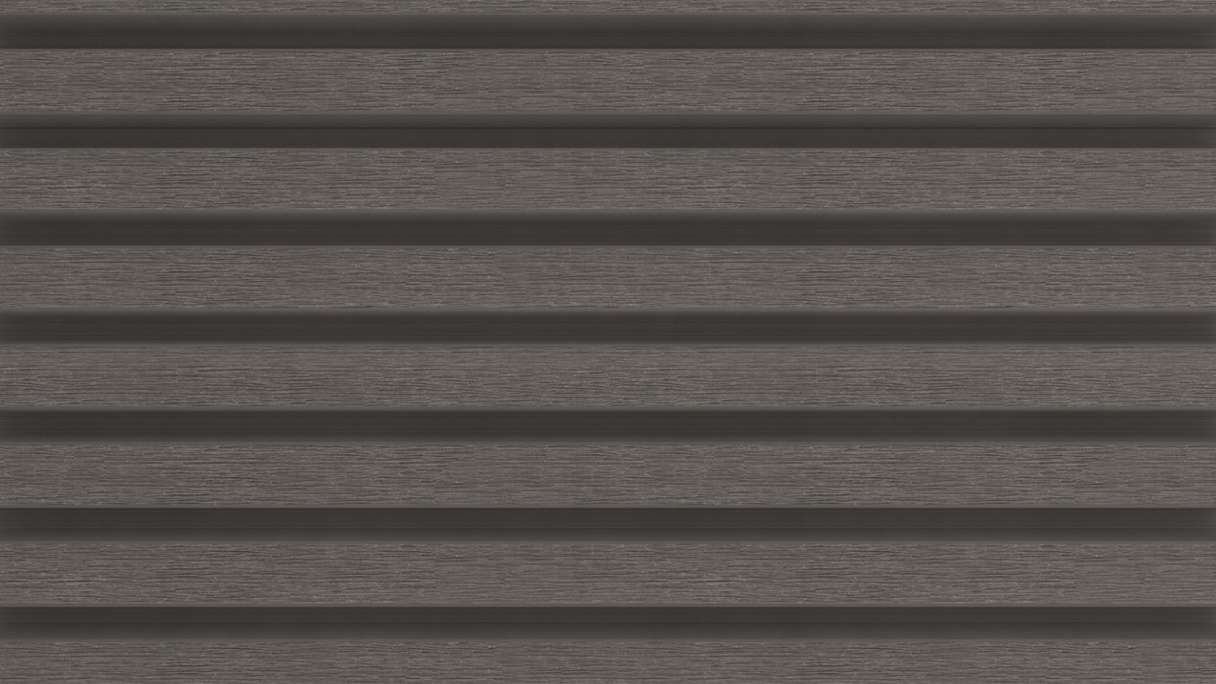 planeo LINEA Slim - WPC CoEx Fassadenverkleidung Dunkelgrau 2900 x 215 mm