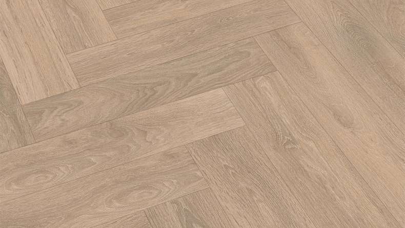 planeo Laminat Fischgrät - Perle | Synchronprägung (LAMF-400)