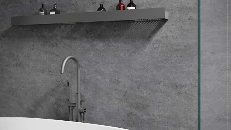 planeo Wallboard - Antracite Matt - verschiedene Formate