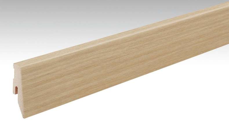 MEISTER Sockelleisten Fußleiste Profil 3 PK Eiche Springdale 7395 - 2380 x 60 x 20 mm (200005-2380-07395 - 6938237395)