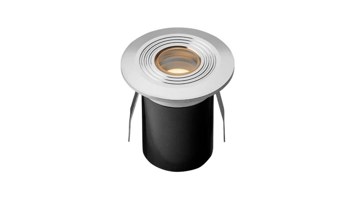 planeo Gartenbeleuchtung 12V - LED-Einbauleuchte Onyx 30 RS - 0.5W 1 Lumen