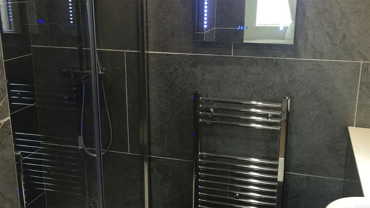 planeo EVOLITH Slate&Stone - Naturstein Wandverkleidung Stellar Void 1220 x 610 mm