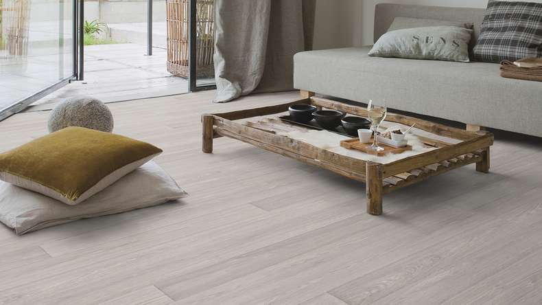 Gerflor CV-Belag - PRIMETEX 1528 NEWPORT WHITE 2m x 30m