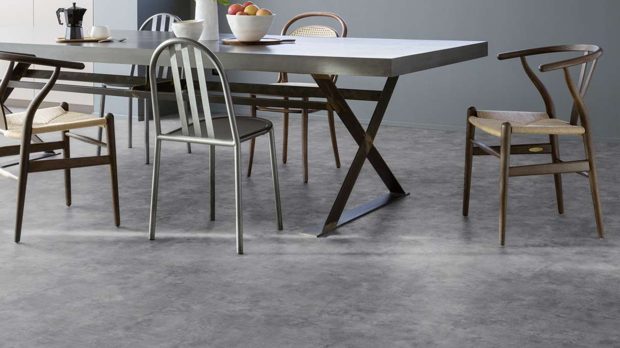 Gerflor CV-Belag - BOOSTER 1593 MADRAS SILVER 2m x 30m