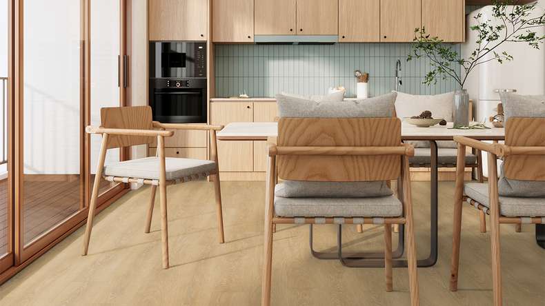 Gerflor Klick Vinyl - Senso Premium Rigid Acoustic Meadow honey | Trittschalldämmung integr. (39471540)