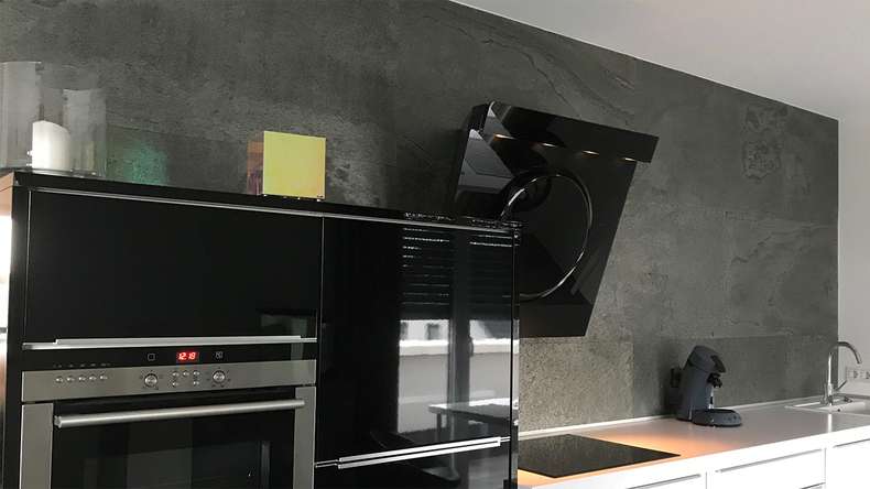 planeo EVOLITH EasyFix - Naturstein Wandverkleidung Urban Grey 600 x 300 mm - 6Stk.
