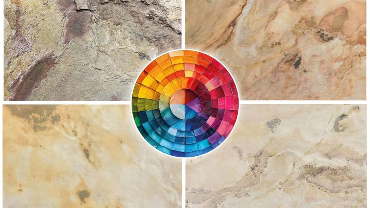 planeo EVOLITH Slate&Stone - Naturstein Wandverkleidung Autumn Drift 1220 x 610 mm