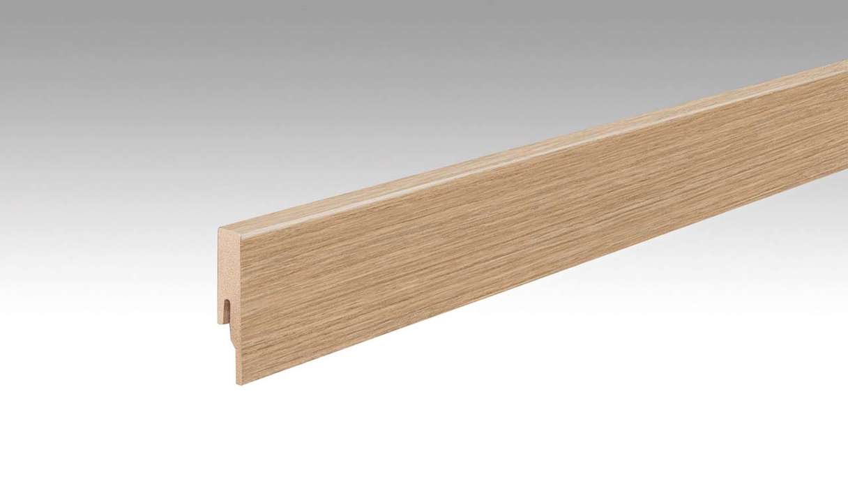 MEISTER Sockelleisten Fußleisten Eiche Nova 6413 - 2380 x 60 x 16 mm (200013-2380-06413 - 6948236413)